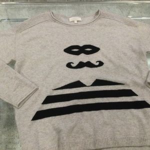 Mustache Crewneck